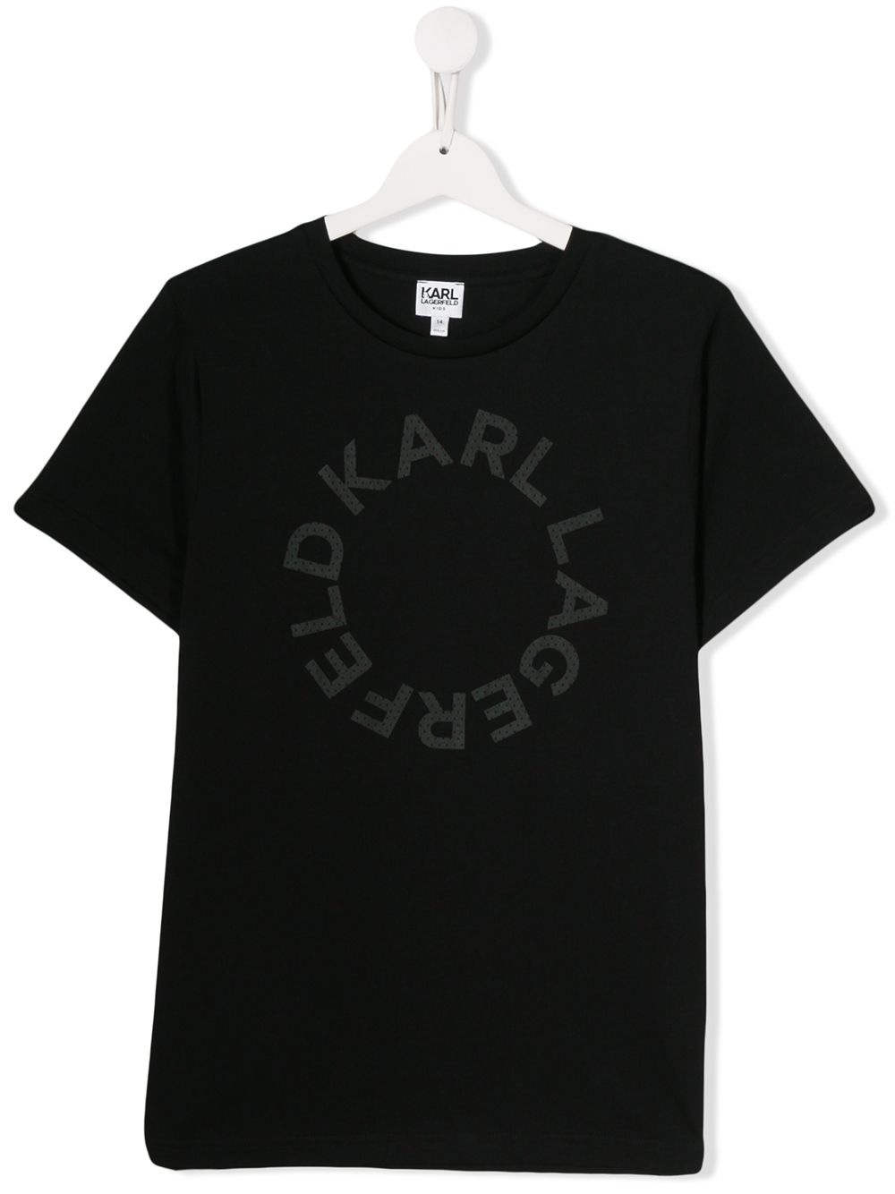 Karl Lagerfeld Kids футболка с логотипом