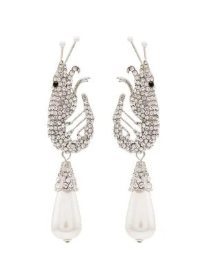 prawn earrings