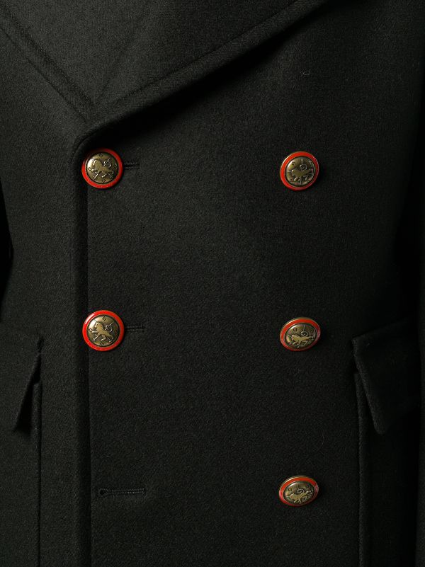 Givenchy black orders coat