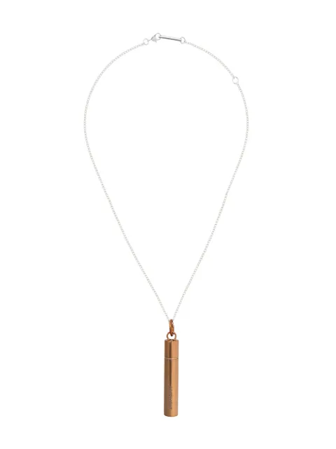 AMBUSH bullet pendant necklace