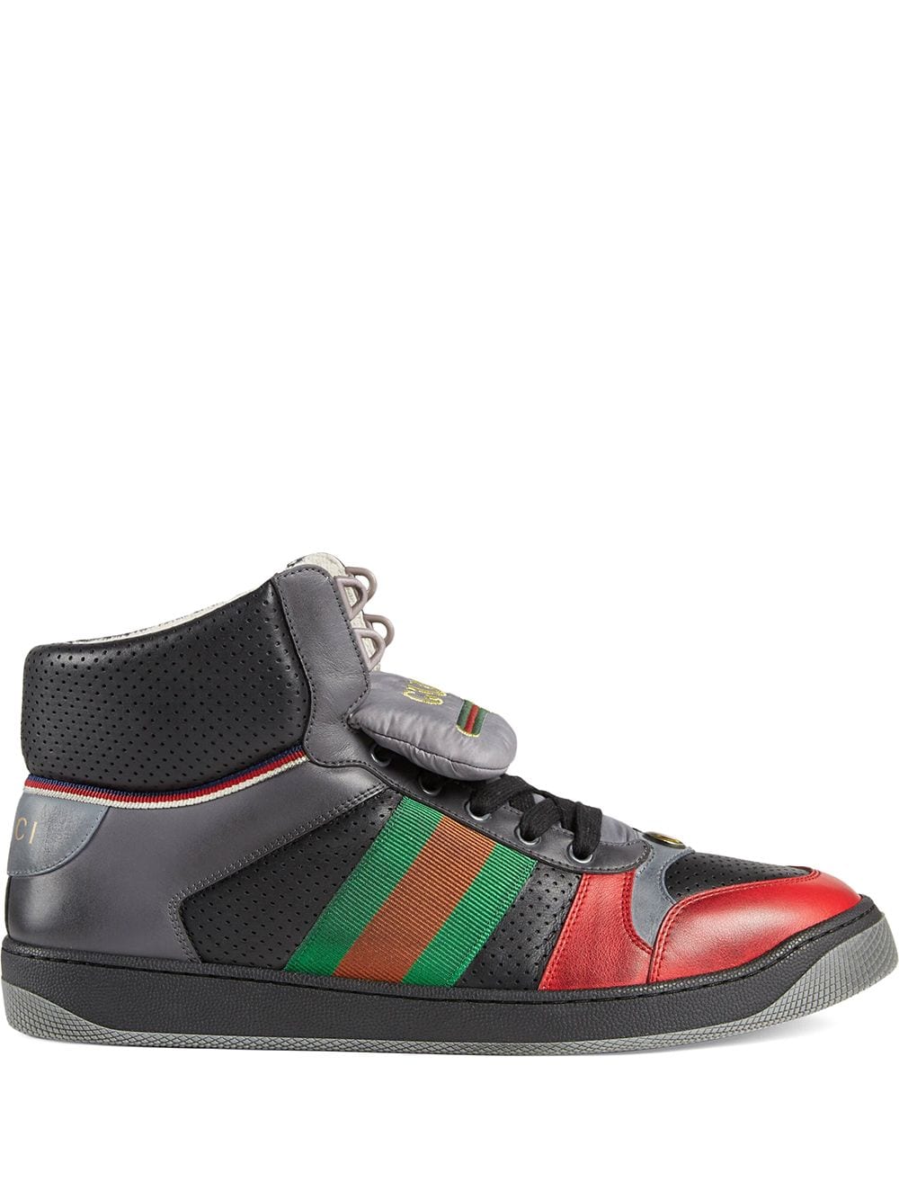 gucci shoes high top black