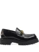 Afbeelding 1 van Gucci Leren loafers met chunky zool