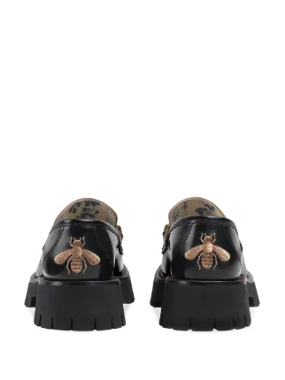 gucci classic lug sole moccasin