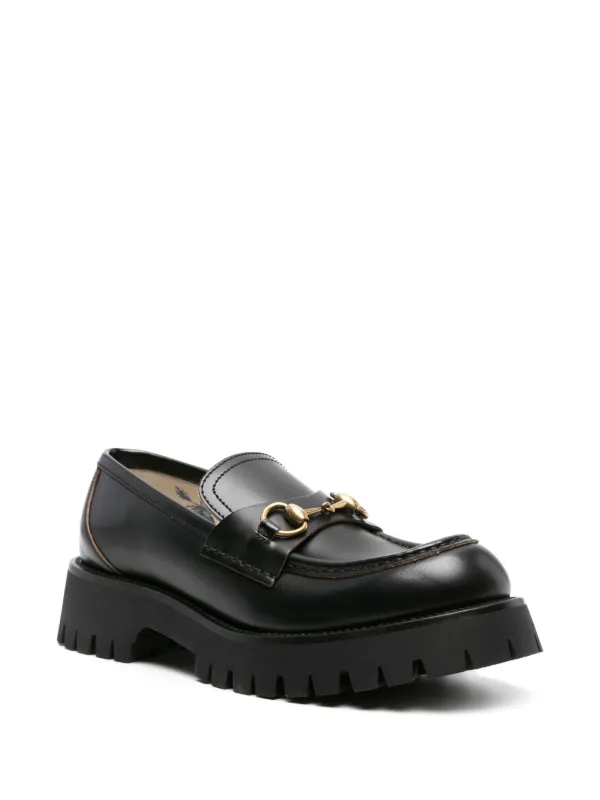 Gucci Horsebit-detail Leather Loafers - Farfetch