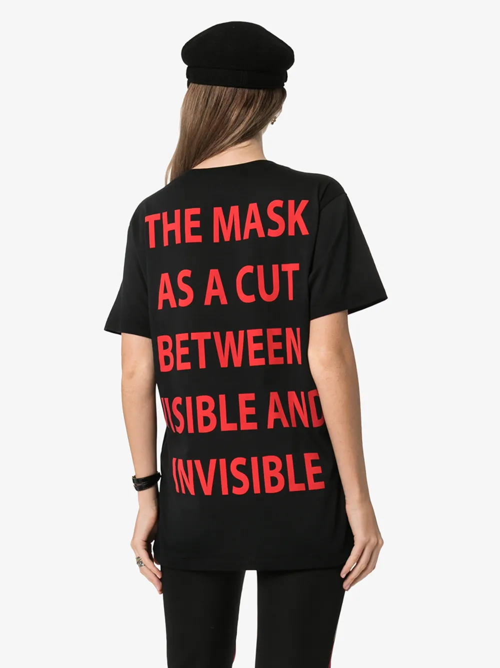 GUCCI GUCCI MANIFESTO OVERSIZED T-SHIRT,492347XJBUM14344307
