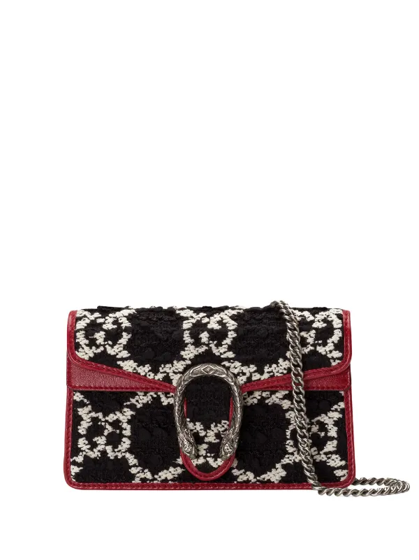 dionysus gg tweed small shoulder bag