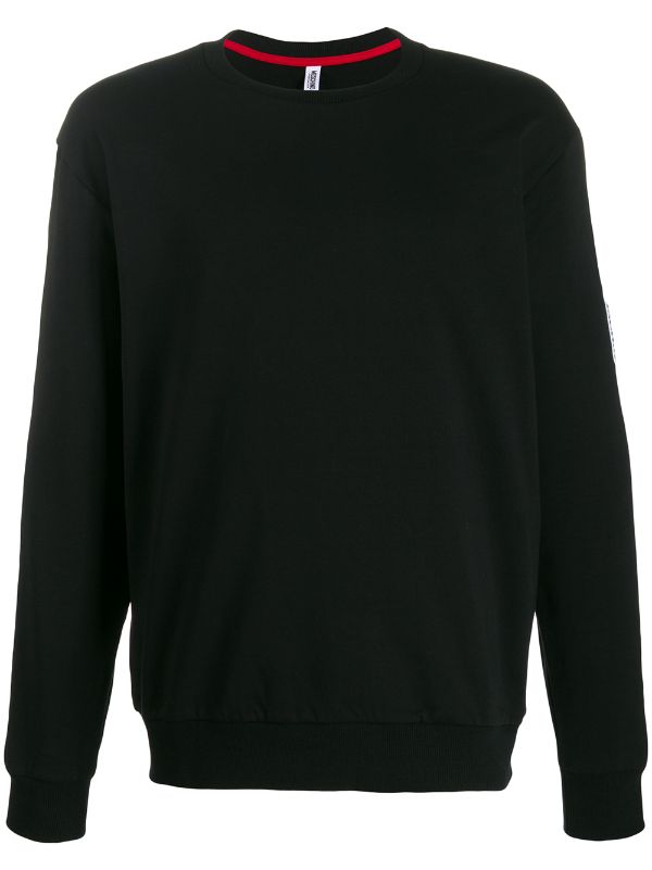 moschino black sweatshirt