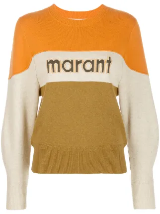 Isabel Marant Étoile Sweater Farfetch Isabel Marant Étoile Sweater Met Logo Farfetch
