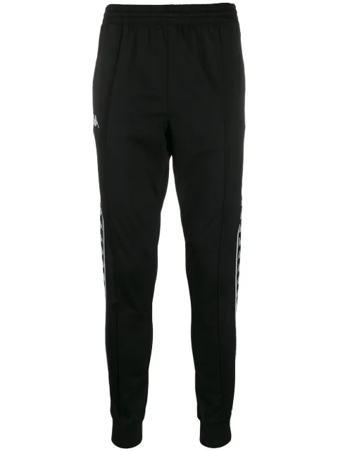 Kappa logo band track trousers