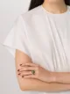 Image 2 of Yoko London 18kt white gold Twilight Tahitian pearl and diamond ring