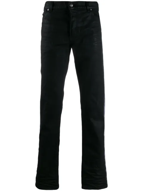 Balmain jeans con banda con motivo de spray