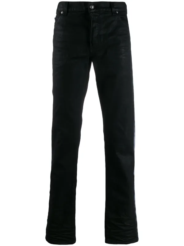 Balmain Spray Band Jeans - Farfetch