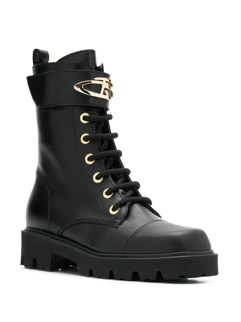 Baldinini Stiefel Mit Schnürung In Black
