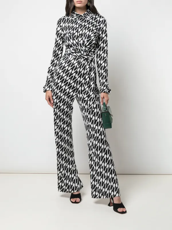 dvf silk jumpsuit