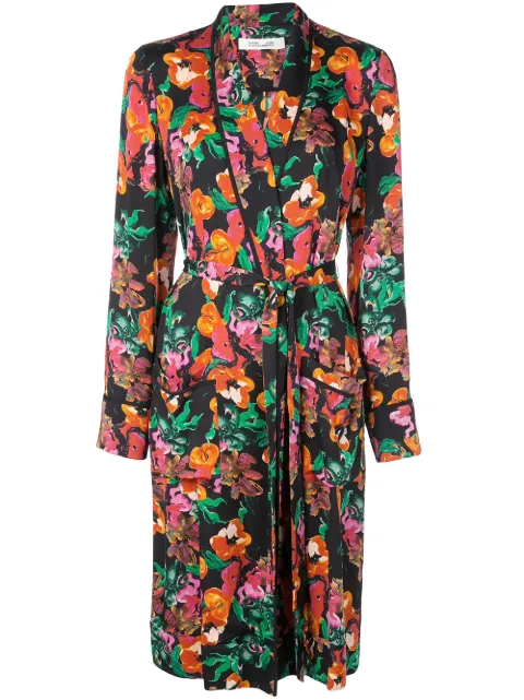 dvf trench coat