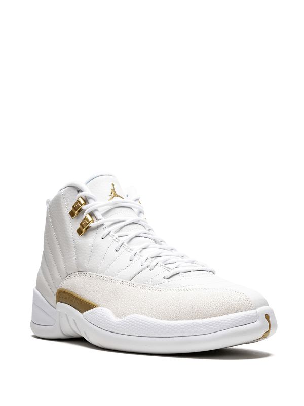 Jordan 12s ovo store white