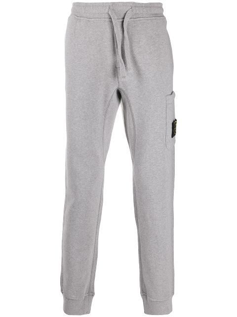 stone island track pants grey