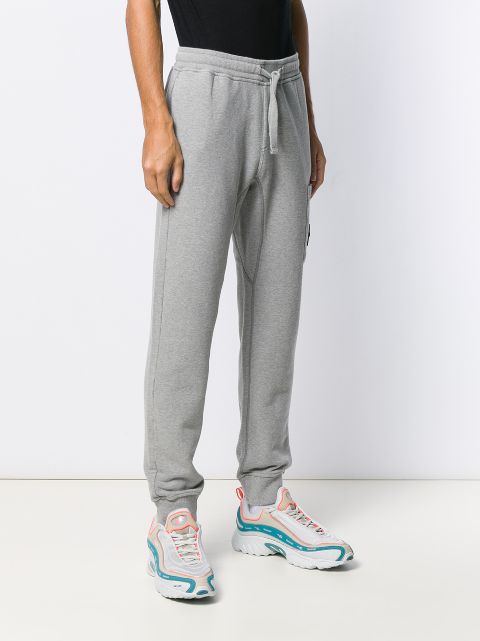 stone island track pants grey