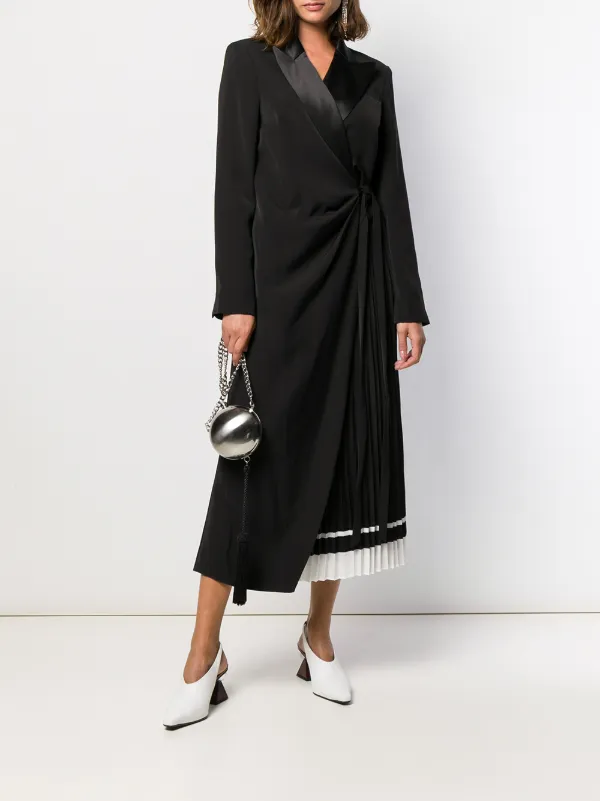 tailored midi dress