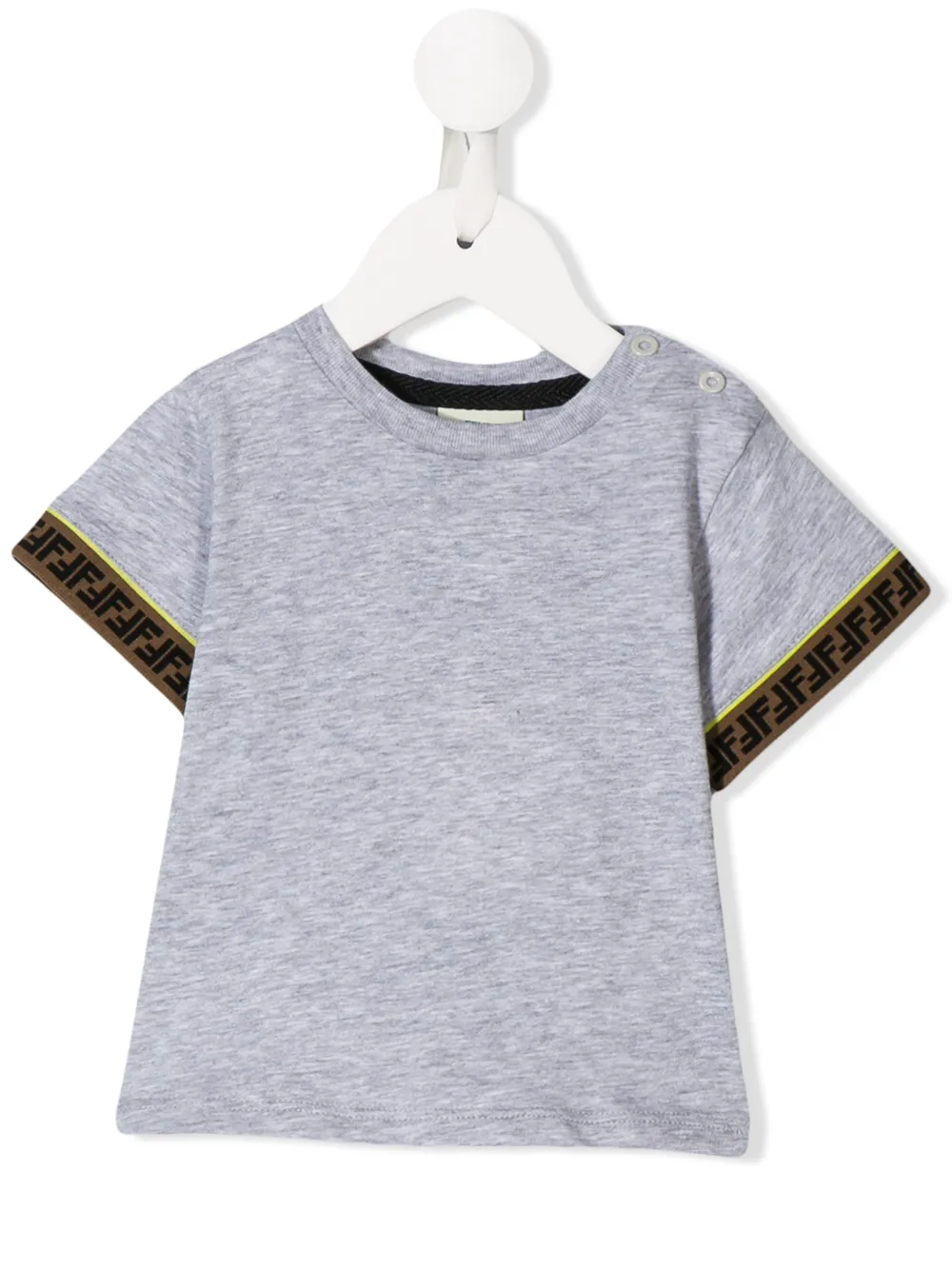 Fendi Kids футболка с логотипом FF Fendi Kids футболка с логотипом FF