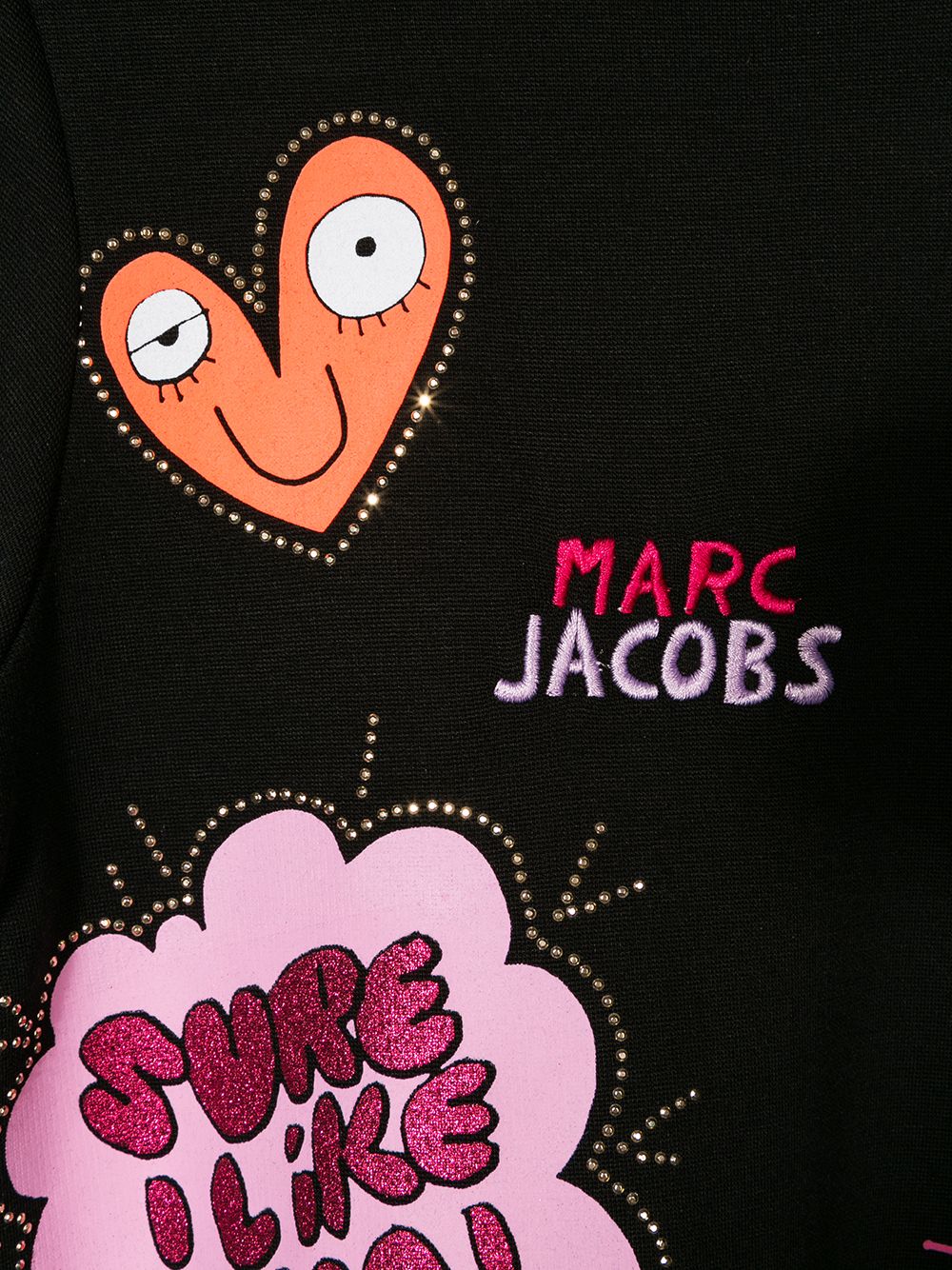 фото Little Marc Jacobs платье с логотипом