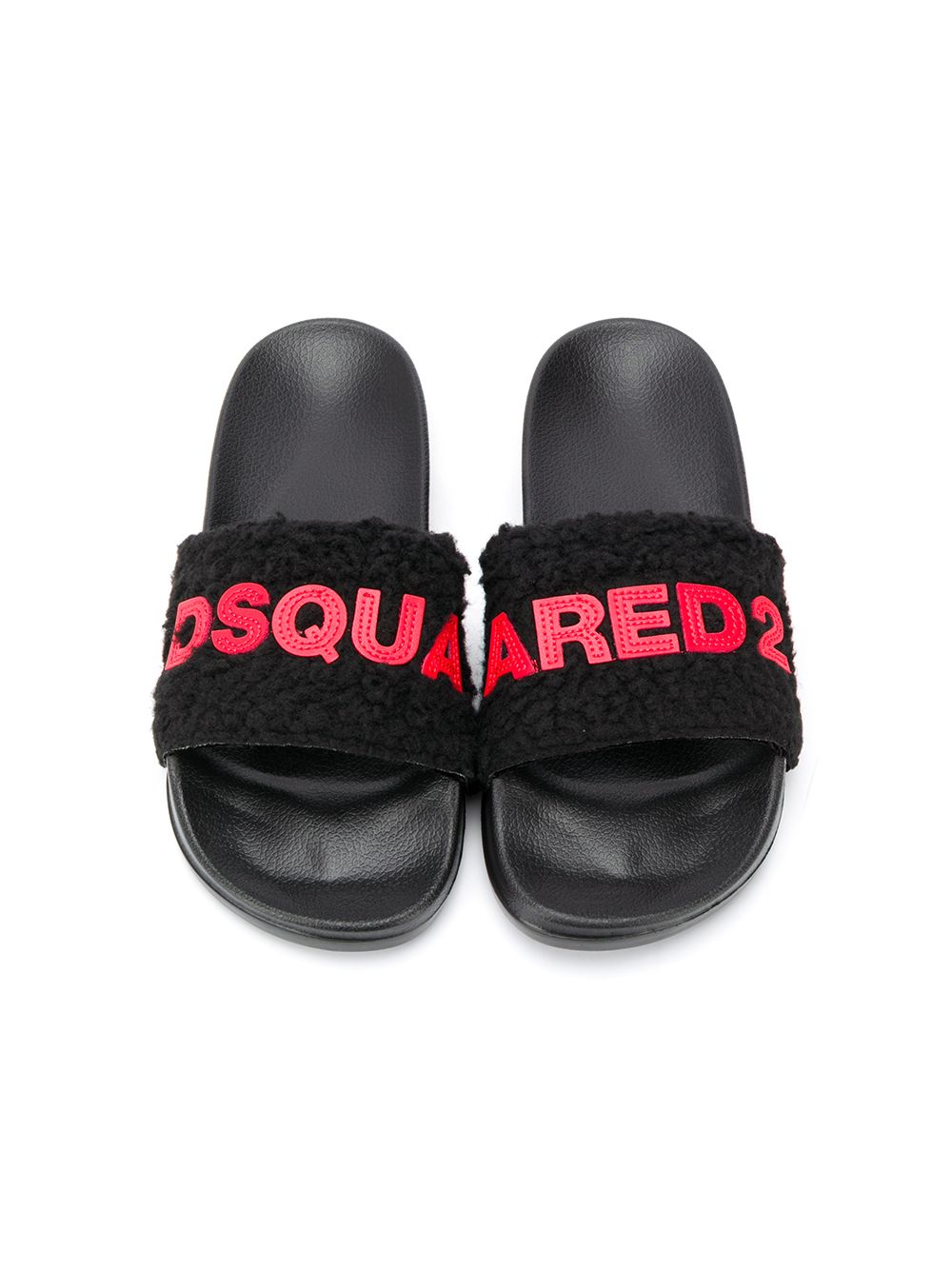 фото Dsquared2 Kids шлепанцы с логотипом