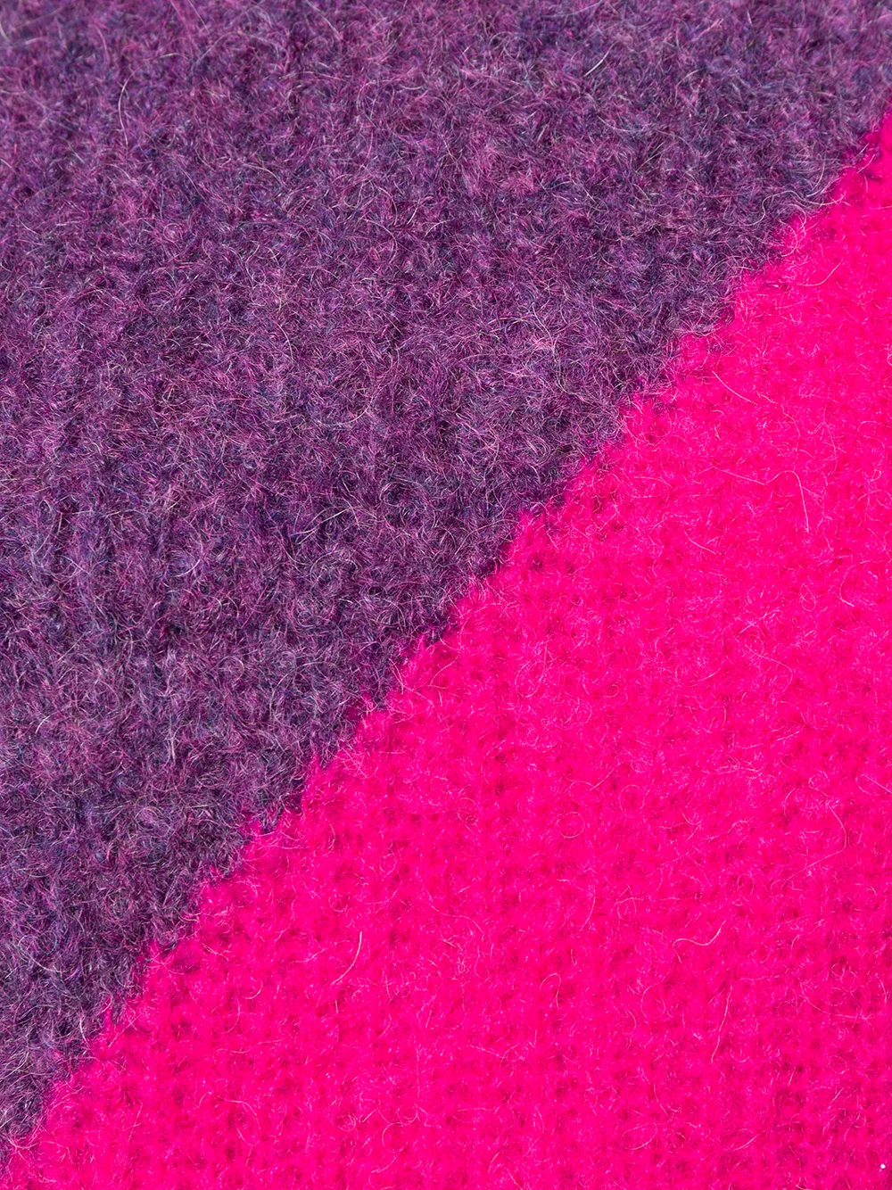 Circus Hotel Trui met diagonale strepen Roze