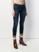 LIU JO sequin stripe skinny jeans