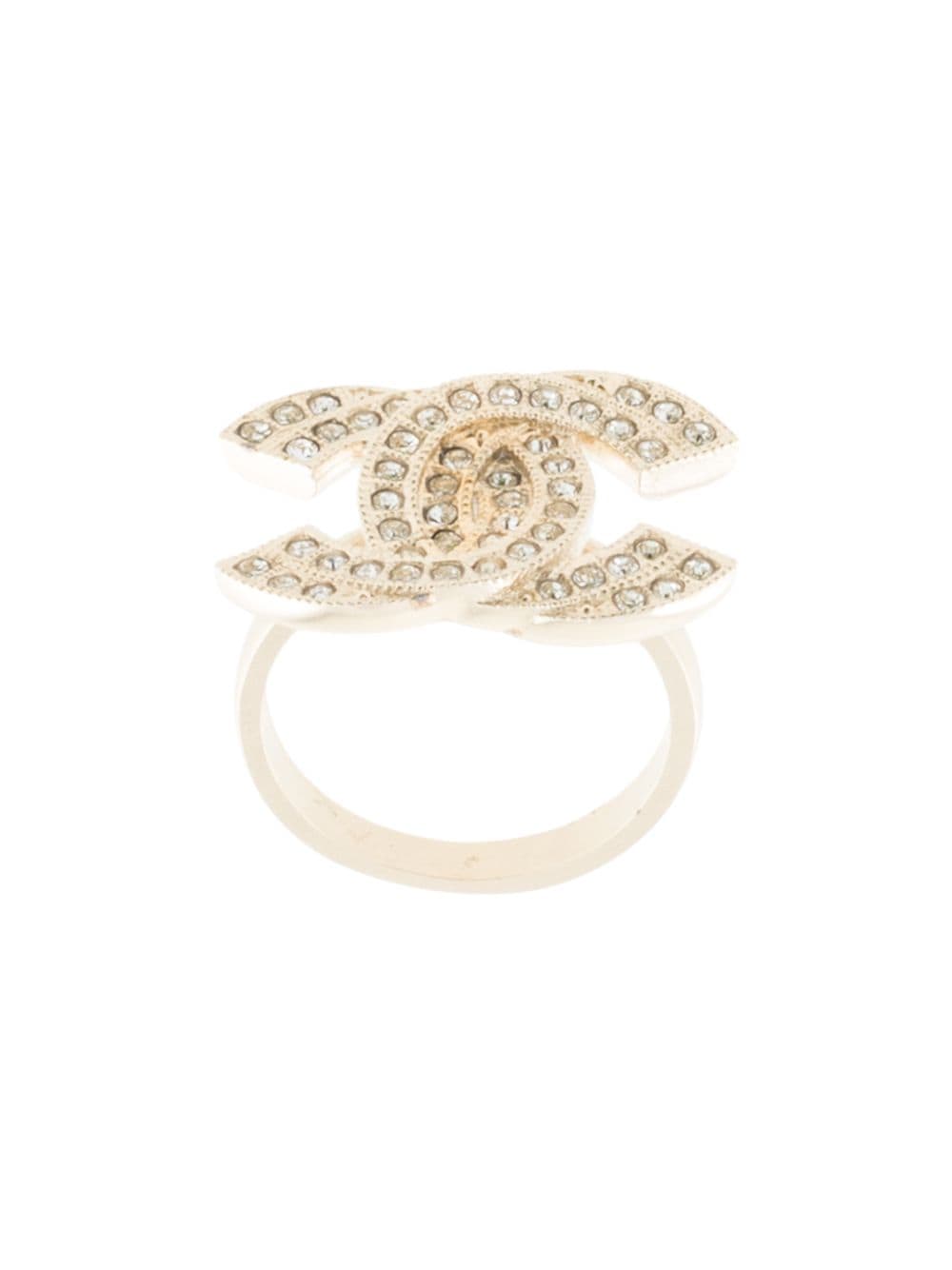 Louis Vuitton pre-owned Diamond Encrusted Ring - Farfetch