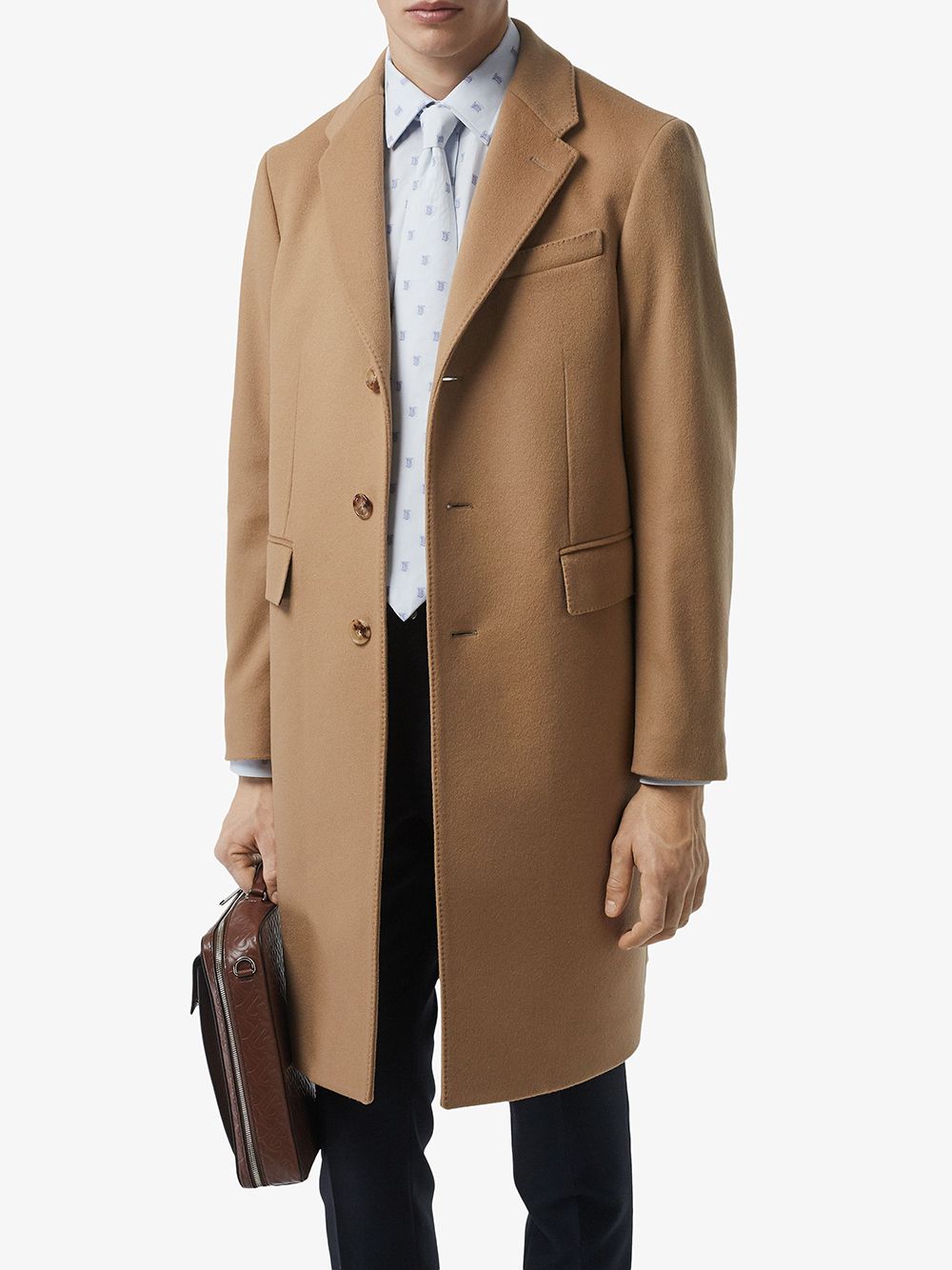 Burberry tailored wool cashmere hot sale coat