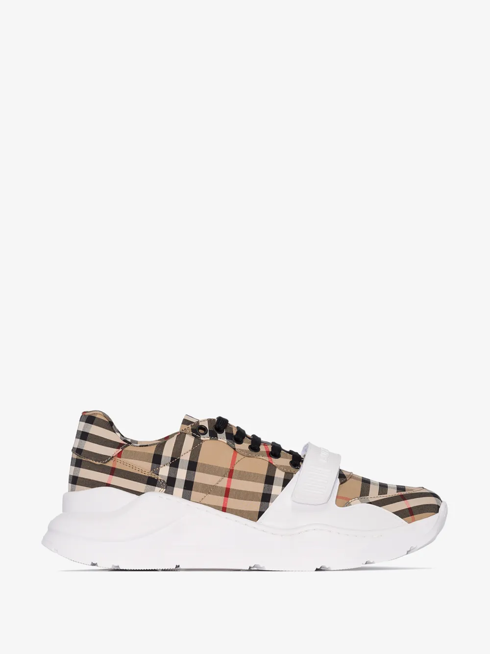 BURBERRY BURBERRY VINTAGE CHECK COTTON SNEAKERS,802028214348689