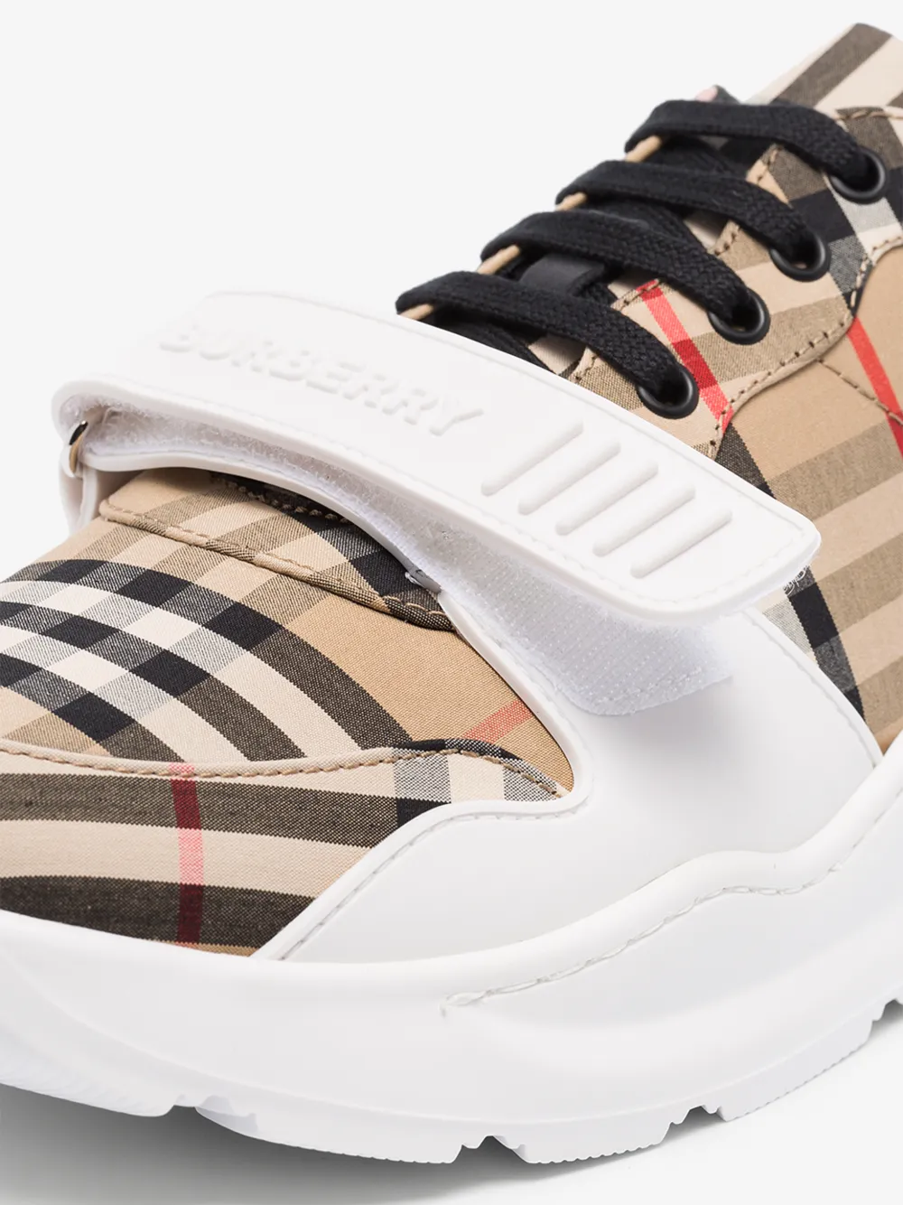 BURBERRY BURBERRY VINTAGE CHECK COTTON SNEAKERS,802028214348689
