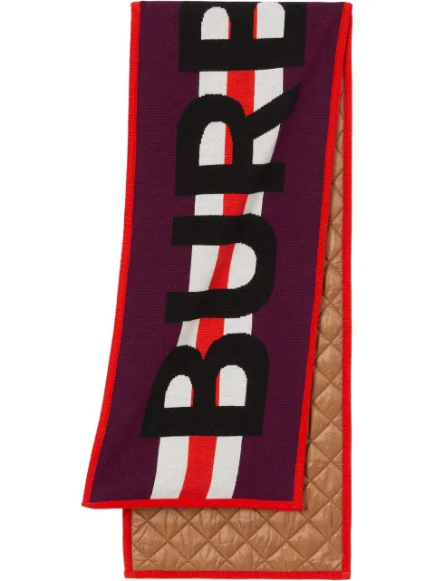 burberry scarf kids white