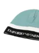 Emporio Armani Kids colour block knit beanie