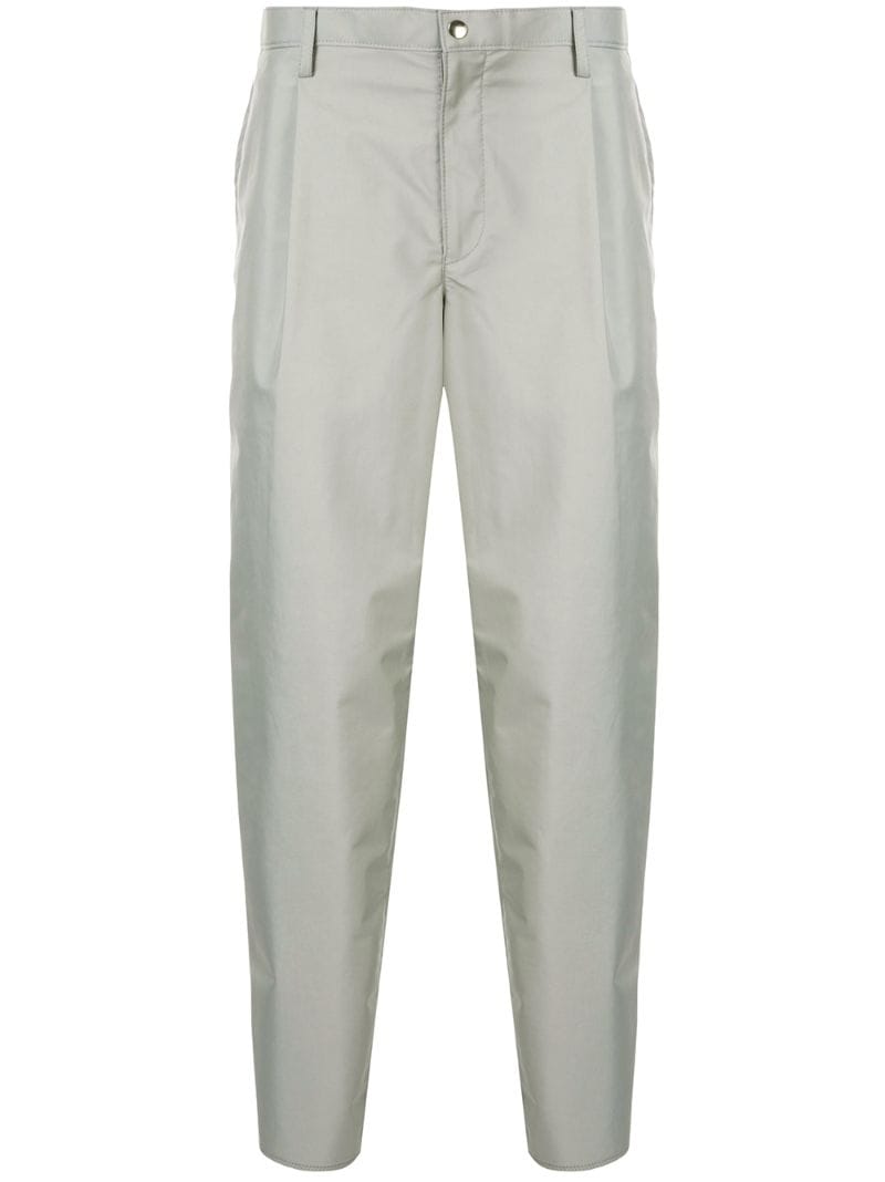 Kolor Tailored Panelled Trousers In Grey