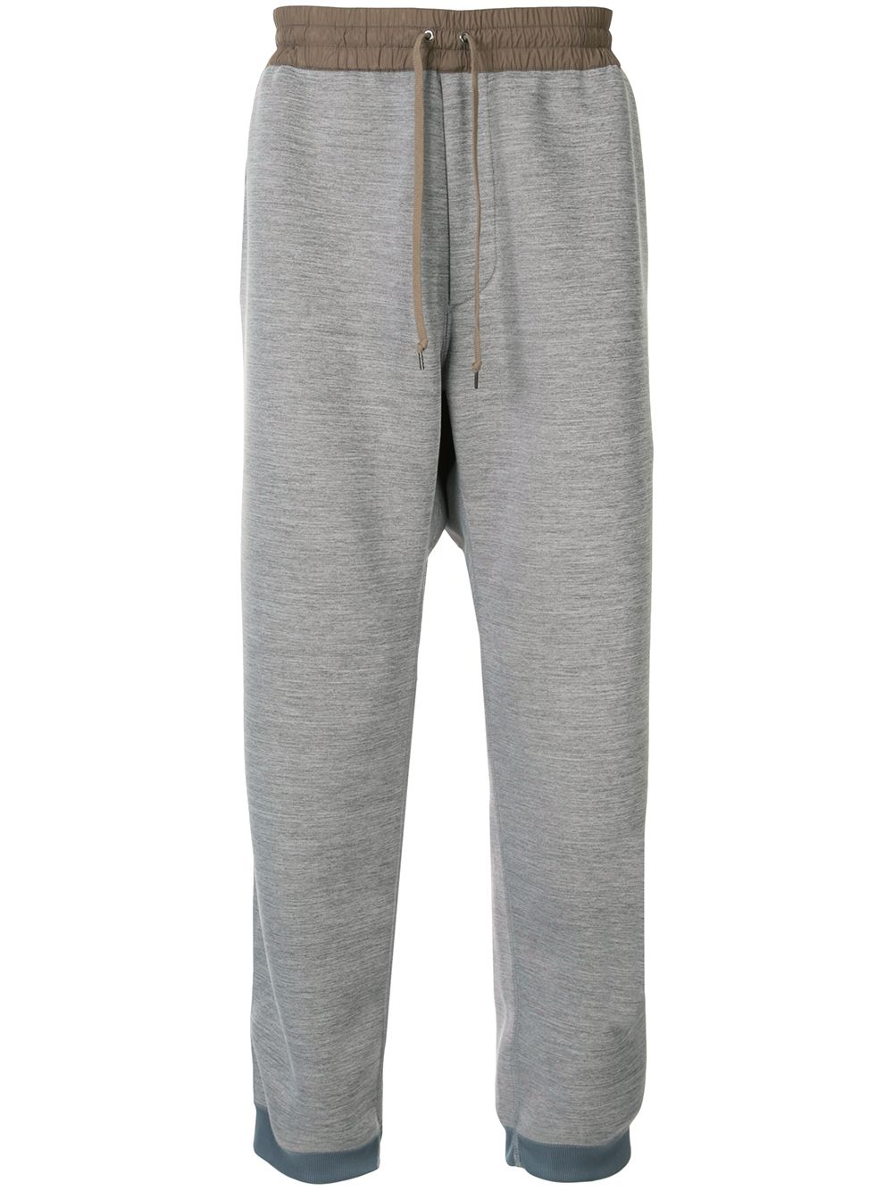 Kolor Contrast Panel Track Pants In Grey