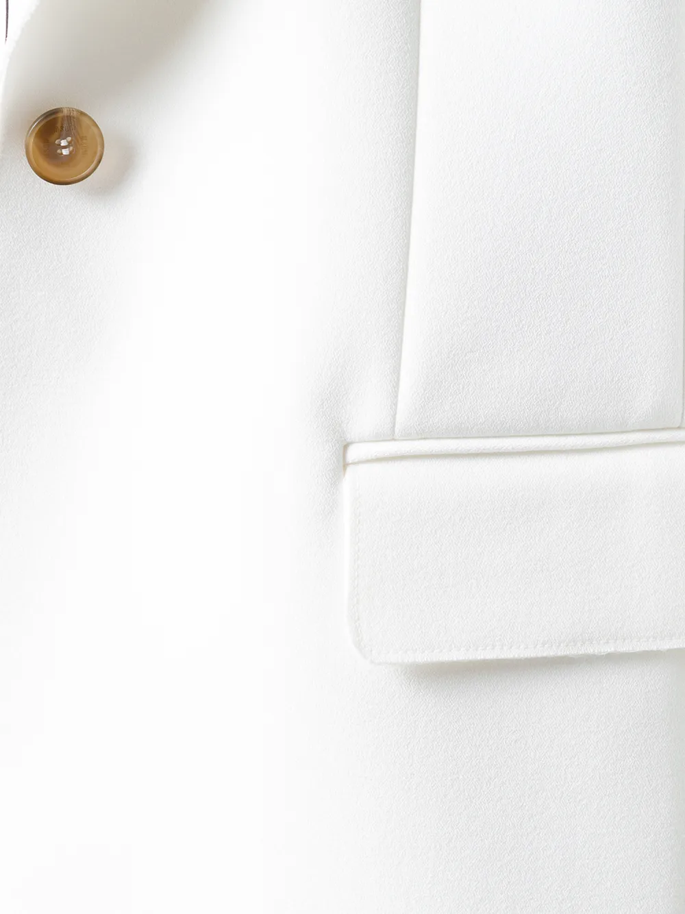 MSGM Blazer met puntige revers Wit