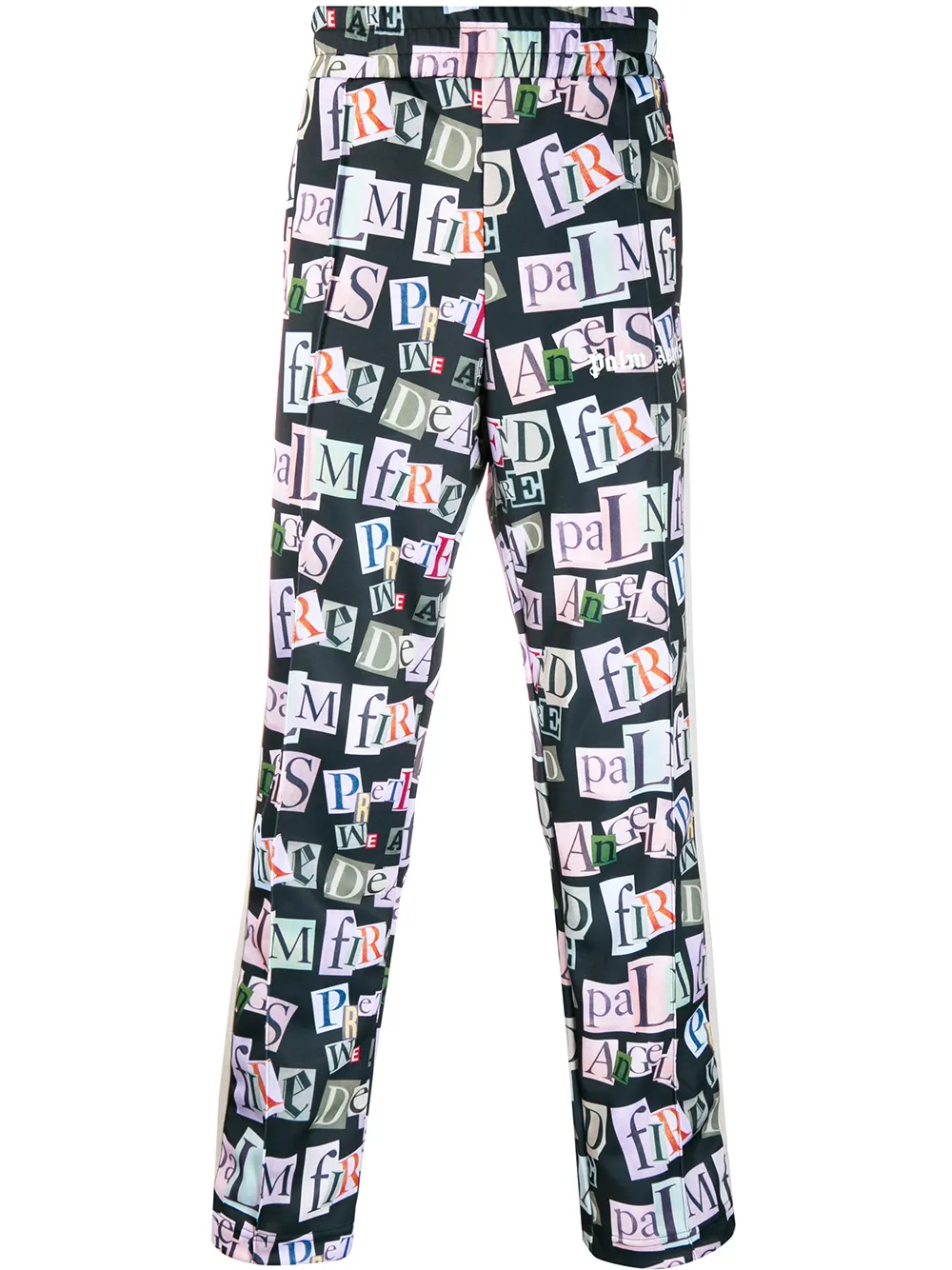 printed track pants