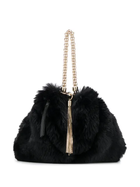 JIMMY CHOO CALLIE FAUX FUR BAG