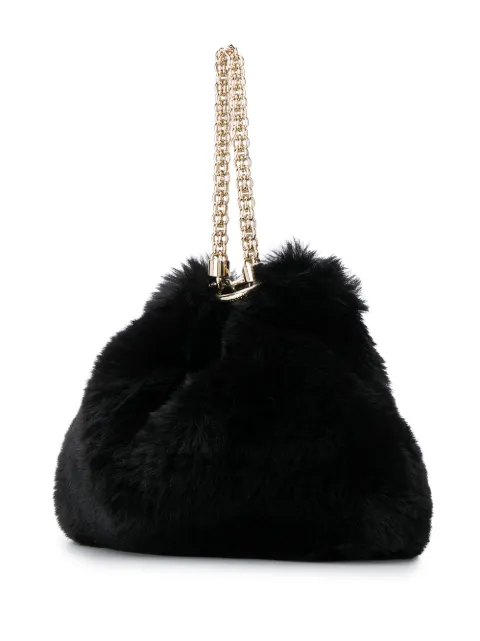 JIMMY CHOO CALLIE FAUX FUR BAG