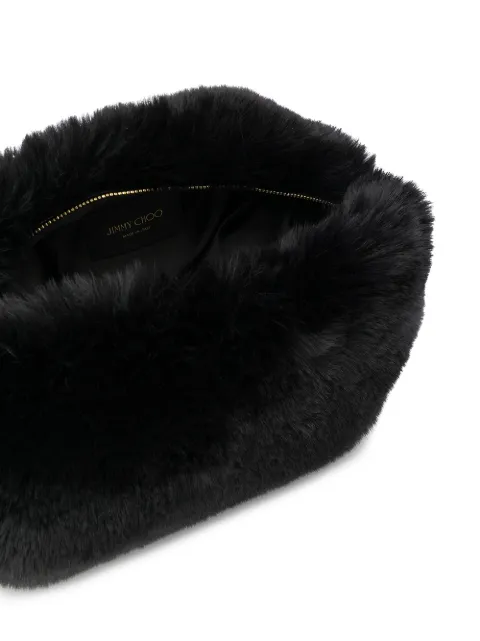 JIMMY CHOO CALLIE FAUX FUR BAG