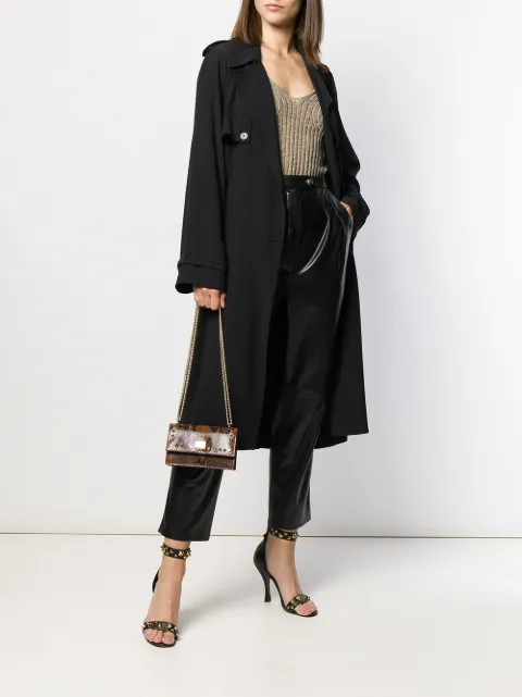 JIMMY CHOO LENI SNAKE PRINT BAG