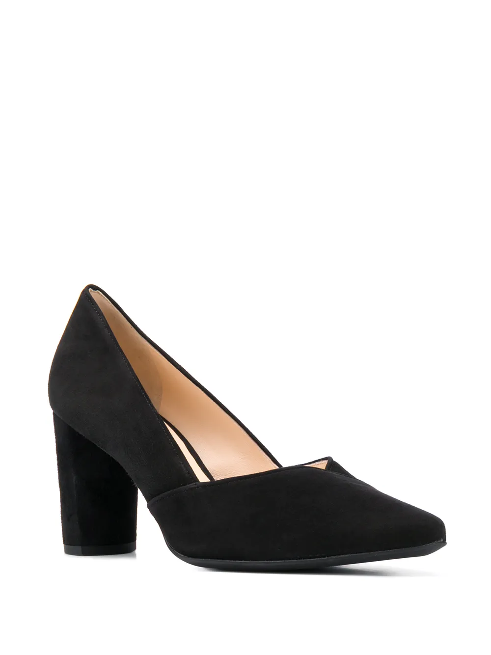 Hogl cut-away pointed pumps Black