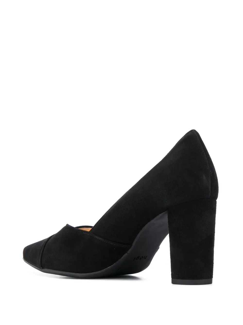 Hogl cut-away pointed pumps Black