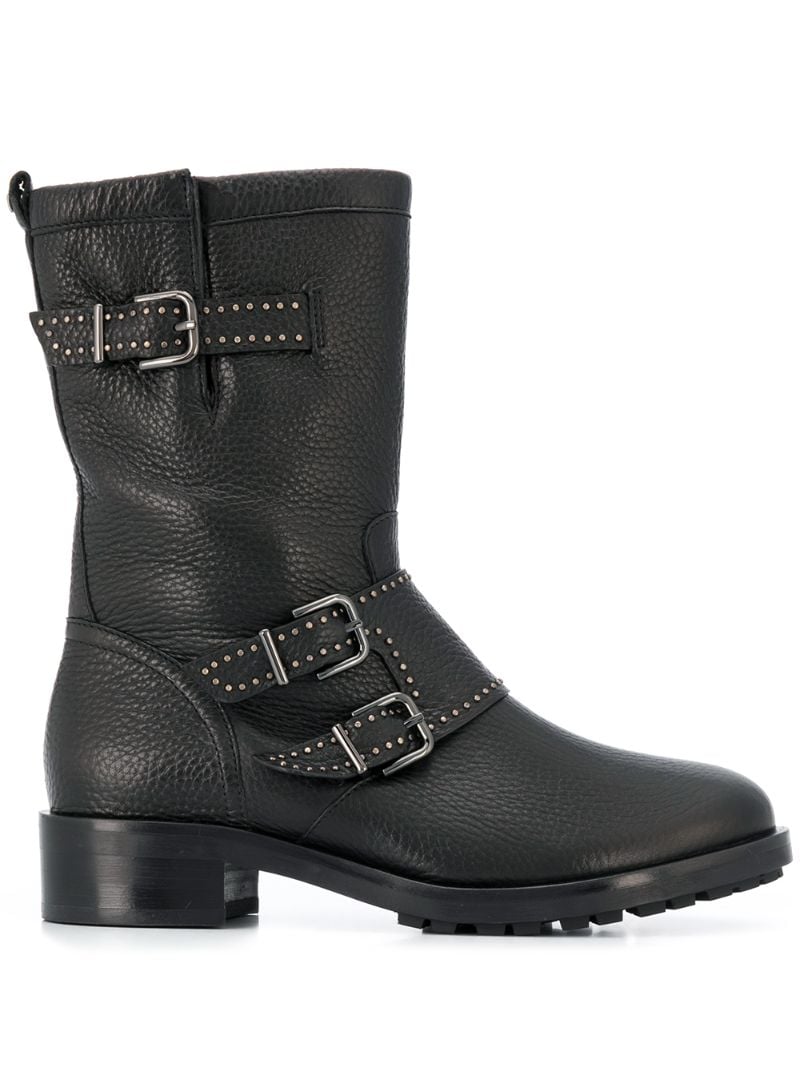 Hogl Aviator Boots In Black