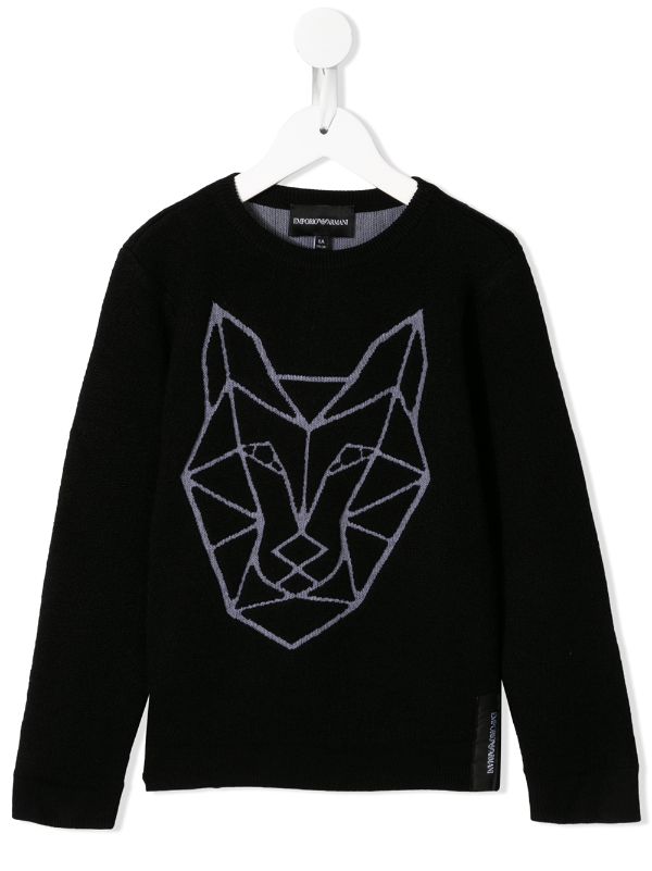 kids wolf sweatshirt