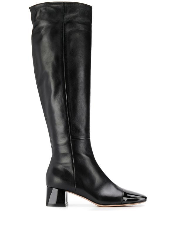 gianvito rossi patent leather boots