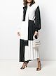 Image 2 of MSGM checked two-tone long dress