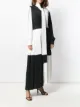 MSGM checked two-tone long dress