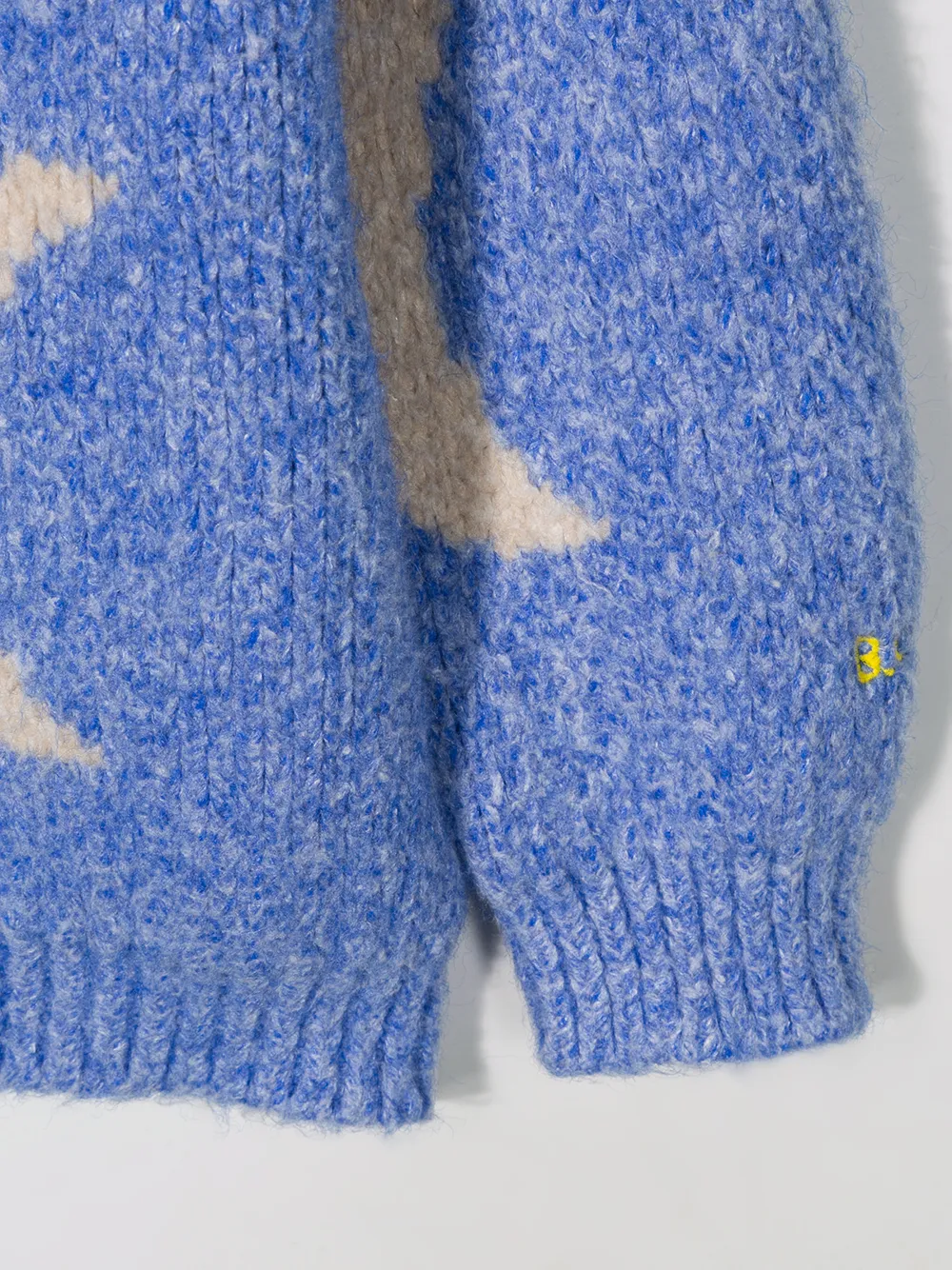 bobo choses moon jacquard cardigan